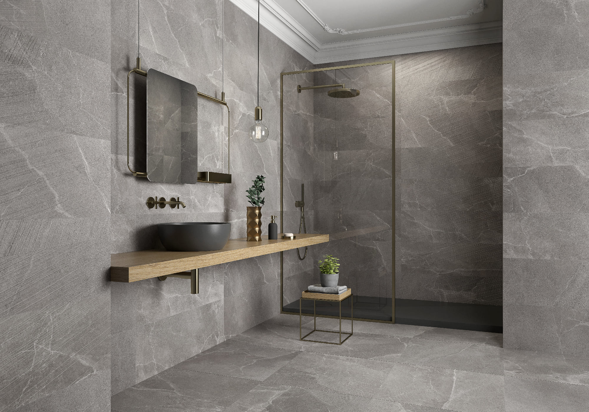Soul Cement – 60 × 120 cm – Raumansicht