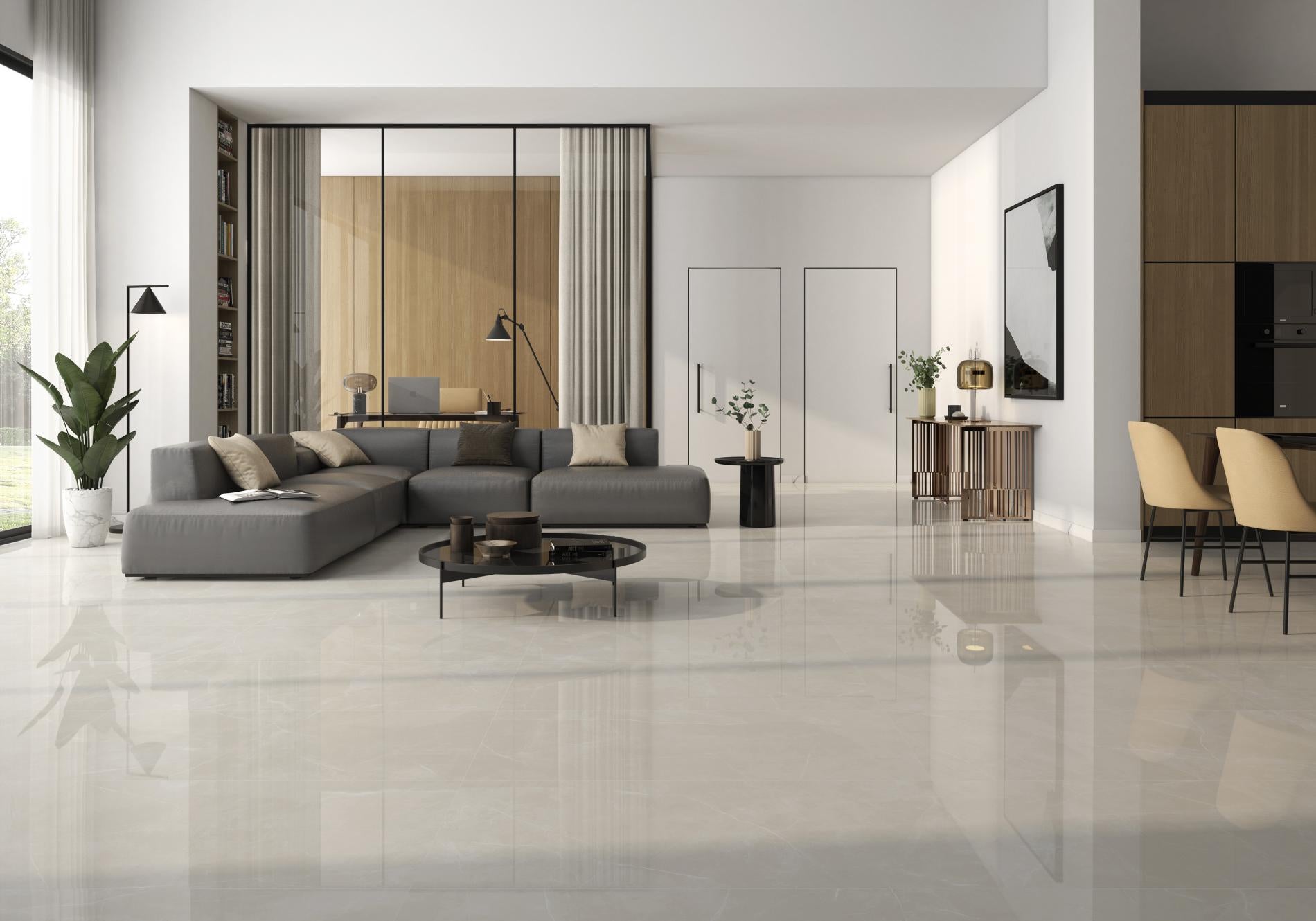 Danello Marfil poliert – 120 × 120 cm