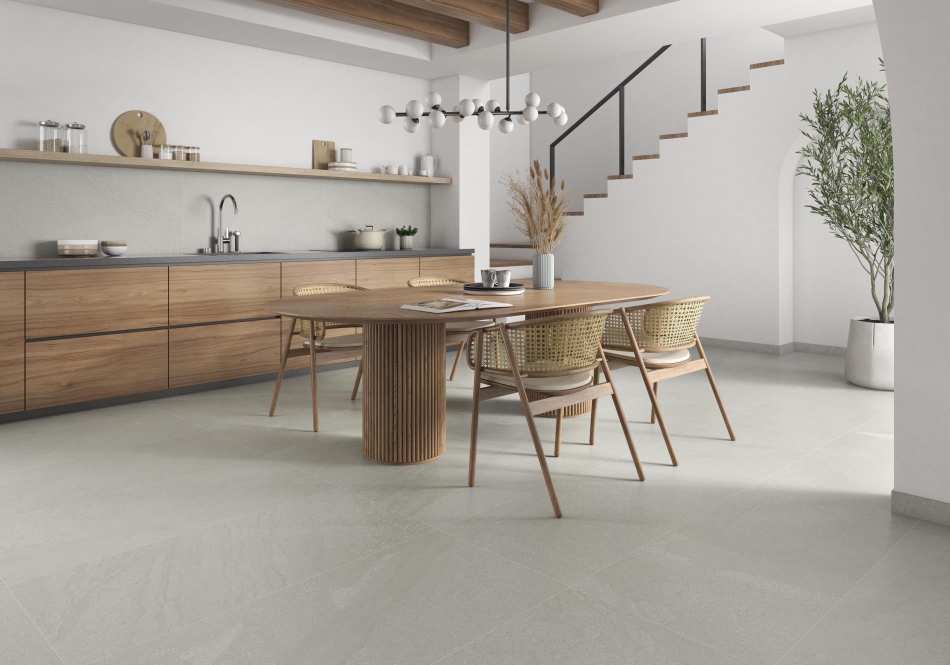 Atburlingstone Burlingstone White – 60 × 120 cm