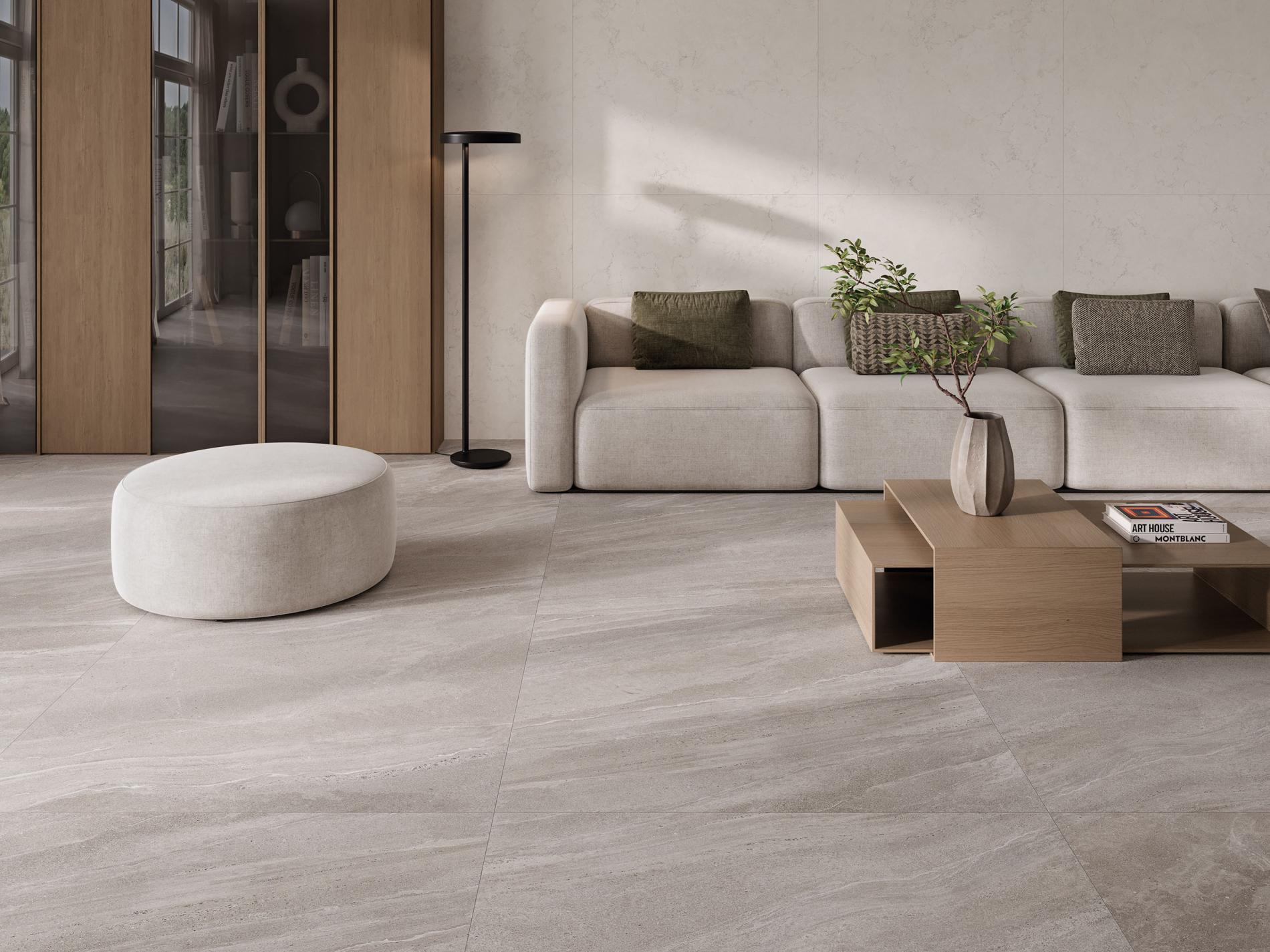 Pamstone Grey – 120 × 120 cm