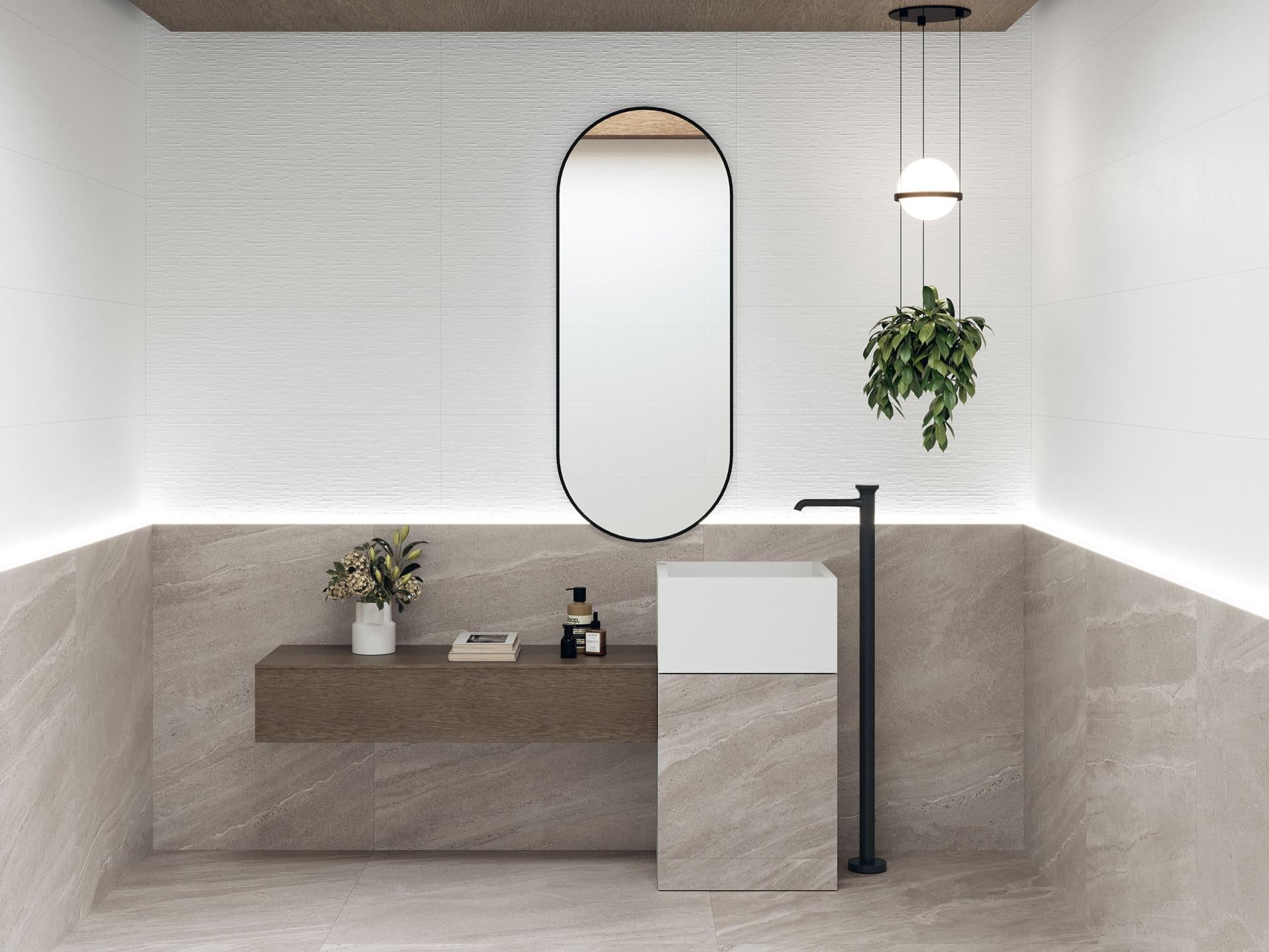 Mixandmatch30x90 Rlv.Dawn White – 30 × 90 cm